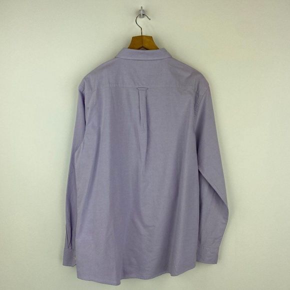 ALEX VANDO Pastel Purple Men Shirt NWT 100% Cotton - Picture 5 of 6